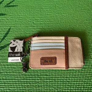 The Sak card case w/keychain.